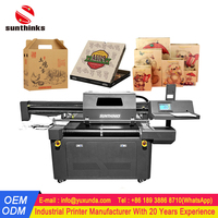 Imprimante numérique Sunthinks SC600 à passage unique, imprimante grand format 24 pouces pour boîtes en carton ondulé, machine d'impression avec alimentateur automatique