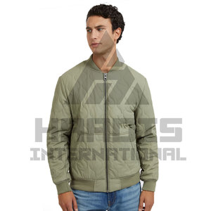 Fashion <b>Men's</b> Canvas High Street Bomber <b>Jacket</b> Winter Warm Breathable Quick Dry Slim Fit Plus Size - Product Image 2