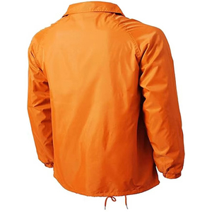 Venta caliente personalizada hombres entrenadores Chaqueta ligera resistente al agua de gran tamaño entrenamiento poliéster nailon chaquetas de entrenamiento para los hombres - Product Image 3