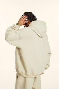 Sudadera con capucha personalizada al por mayor unisex sudaderas con capucha bordadas de diseñador pulóver liso para hombre logotipo personalizado Sudadera con capucha de alta calidad para hombre - Product Image 2