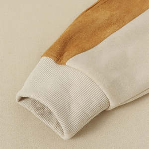 Venta al por mayor de cuello alto 100% algodón Sudadera con capucha OEM personalizado GSM liso en blanco hombres sudaderas con capucha de alta calidad sudadera - Product Image 3