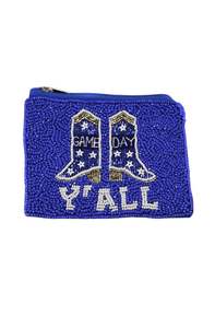 Pochette à monnaie de luxe pour bottes de cowboy avec broderie perlée à la main à la mode et look élégant fantaisie dans un beau design mignon à la mode - Product Image 5