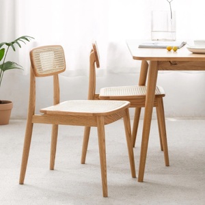 Chaise en rotin tissée à la main, meubles de salon écologiques en bambou et en rotin - Product Image 6