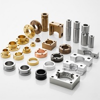 Pièces de précision usinées CNC sur mesure en métal OEM, composants tournés en laiton, acier, aluminium, avec traitement de surface par polissage et anodisation
