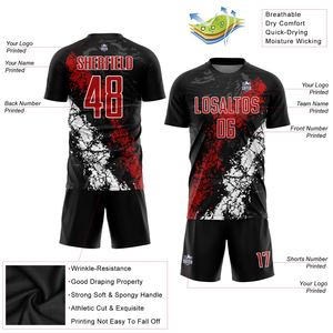 Best Design Customized Logo Printing Soccer Uniform High Quality Quick Dry Sports Wear for Men Women <b>Light</b> Weight XS Size Made - Product Image 5