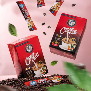 Grains de café 100% purs, mélange Arabica et Robusta, parfait pour la vente en gros avec mélange de café instantané 3 en 1 en provenance du Vietnam VINUT TRUST - Product Image 4