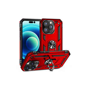 Funda de Silicona Líquida Roja Premium Netzy para iPhone 14 Pro Max Serie Safa Vega con Diseño Esmerilado, Modelo Más Reciente, Embalaje Minorista - Product Image 1