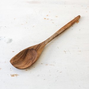 Natural Acacia <b>Wood</b> Serving <b>Spoon</b> Handcrafted Kitchen Utensil Eco Friendly <b>Cooking</b> Mixing Stirring Tool Durable Polished - Product Image 1