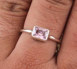 Anillo de Plata de Ley 925 con Engaste Clásico para Piedras Preciosas, 2-3g, para Mujer, Joyería de Jaipur para Bodas y Regalos, Venta al por Mayor - Product Image 5