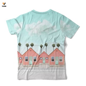 เสื้อยืดพิมพ์ลายดิจิทัลสำหรับผู้ชายเสื้อยืดพิมพ์ลายกราฟิก - Product Image 2