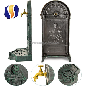 <span class=keywords><strong>Fontaine</strong></span> murale en fonte avec robinet décoratif en laiton - Product Image 5