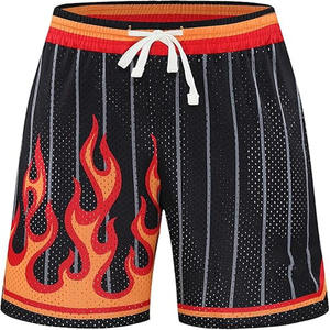 Pantalones cortos para hombre con logotipo personalizado de alta calidad, bañadores esenciales para gimnasio, baloncesto, correr, deporte, pantalones cortos atléticos para verano - Product Image 3