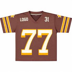 Jersey de fútbol americano cómodo y ligero, recién llegado, bajo Moq, diseña tu propio jersey de fútbol americano, servicio OEM - Product Image 5