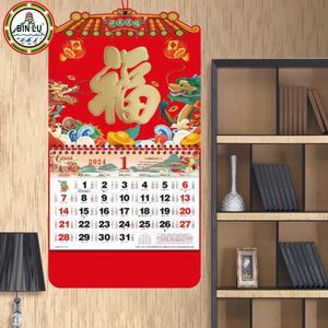 BINLU Design moderne 2026 moyen calendrier chinois année du cheval porte-bonheur nouveauté décoration de la maison - Product Image 2
