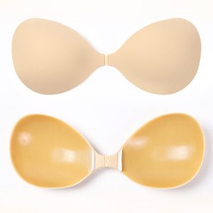 Sujetador adhesivo de una pieza sin costuras, sujetador adhesivo reutilizable, diseño Sexy sin mangas para Club nocturno, accesorios íntimos de boda - Product Image 3