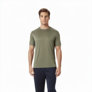 Camiseta Formal para Hombre con Tela Ligera, Transpirable y Ecológica, Corte Holgado para Verano y Viajes - Product Image 6