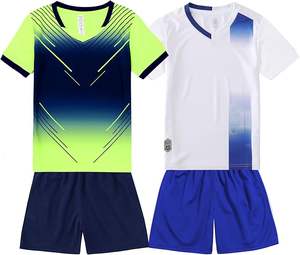 Uniformes de football sans manches à design personnalisé avec logo personnalisé 100% polyester séchage rapide léger respirant - Product Image 2