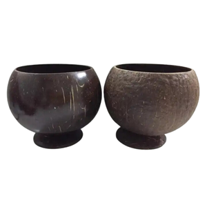 100% LOGO PERSONNALISÉ NATUREL À BASSE quantité minimale de commande COUPE DE COQUILLE DE NOIX DE COCO POLI DU VIETNAM/COUPE DE COQUILLE DE NOIX DE COCO/ATTACHE, ENVIRONNEMENT - Product Image 5