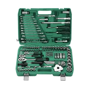Hot Sale Professional Heavy Duty Portable 121 pcs Auto Mechanic Repair Combination Tools Ratchet Socket Wrench Set