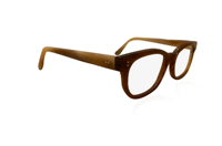 Monture de lunettes de lecture en corne de buffle 100% naturelle de luxe, lunettes de soleil rondes, style classique, couleurs or et noir, personnalisable