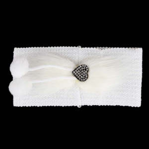 ที่คาดผมเด็กผู้หญิง - สีขาว - Product Image 1