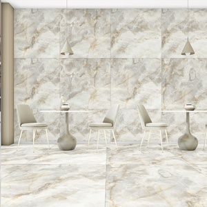 Factory Wholesale 1200 X 1200mm Glazed Porcelain Floor Tiles Modern Design <b>Marble</b> Slab Polished Tiles for Interior Room Use - Product Image 2