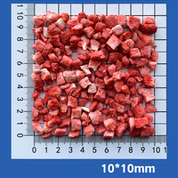 Lot de 1 kg de fraises lyophilisées 100 % naturelles, fraises entières lyophilisées pour la Corée