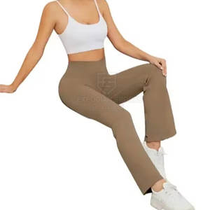 Pantalones Deportivos de Mujer con Corte Acampanado, Cintura Elástica, Transpirables, para Invierno, Moda, Gran Venta - Product Image 6