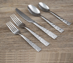 Juego de cubiertos decorativos de diseño de lujo, cucharas, tenedor, juego de cubiertos, uso del servicio de catering para el hogar, hotel y restaurante - Product Image 6