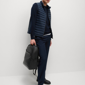 Chalecos sin mangas para hombre, chaqueta acolchada, ligera, cálida para invierno, informal, para exteriores, trabajo, acolchada, cortavientos, chaqueta térmica - Product Image 6