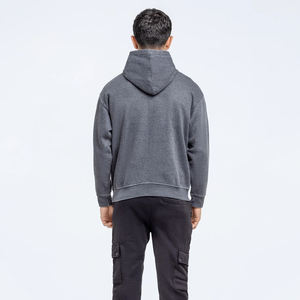 เสื้อมีฮู้ดโอเวอร์ไซส์ผ้าฟลีซหนาสำหรับผู้ชายผ้าคอตตอน100% GSM ไซส์500ออกแบบโลโก้ได้ตามต้องการ - Product Image 6