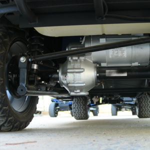 รถกอล์ฟ 4 ที่นั่ง ขับขี่เงียบ ระบบกันสะเทือนนุ่มนวล แบตเตอรี่ใช้งานได้ยาวนาน เหมาะสำหรับพื้นที่พักอาศัย - Product Image 1