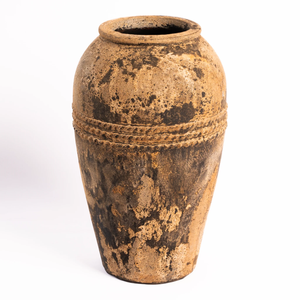 Grande Poterie Guci Leret 3 Clay 35x35x63CM - Product Image 1