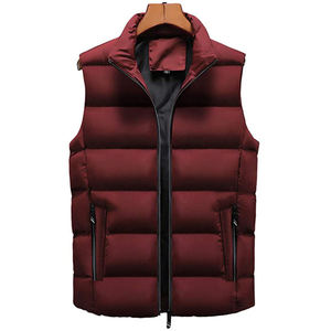 เสื้อกั๊กพัฟเฟอร์ลำลองสำหรับผู้ชาย ทรงเข้ารูป ใส่ได้ในฤดูหนาว - Product Image 6