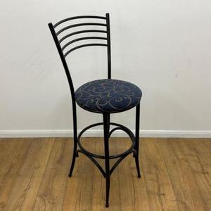 Silla de metal industrial moderna y elegante con asiento cómodo artesanía elegante y revestimiento protector antioxidante - Product Image 4