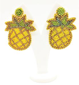 2024 boucles d'oreilles créoles perlées mode bohème à la main lunatique boucles d'oreilles pour femmes bijoux cerceau perle gland boucles d'oreilles Offre Spéciale - Product Image 4