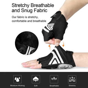Wolson Industry Logo personnalisé Gants de gymnastique unisexe Gants d'haltérophilie pour hommes femmes Gants personnalisés pour l'entraînement à la main - Product Image 4