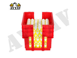 Equipo de Transporte de Huevos, Capacidad para 180 Huevos, 20°C +80°C, HDPE PE AYTAV, para Granjas Avícolas, Almacenamiento, Duradero, Apilable, Manipulación y Transporte - Product Image 3