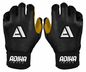 ถุงมือตีเบสบอลหนังแท้ปรับได้ ใส่สบาย บริการ OEM ODM น้ำหนักเบา ทนทาน ผลิตโดย Adiha Impex - Product Image 1