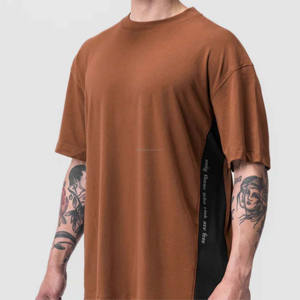 OEM เสื้อยืดผู้ชายทรงหลวมขนาดใหญ่พิเศษ-สวมใส่สบายและทันสมัยเหมาะสำหรับเครื่องแต่งกายแนวสตรีทและชุดลำลอง - Product Image 5