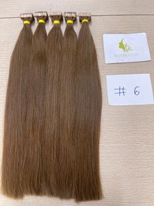 Bande Dans Les Extensions De Cheveux Humains Réel Cabello Humano Vierge Naturelle Remy Russe En Gros Populaire Cheveux Bruts - Product Image 6