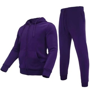 Survêtements pour hommes, survêtements respirants et lourds en polyester/coton, survêtements avec logo en gros et marque privée, jogging d'entraînement décontracté - Product Image 5