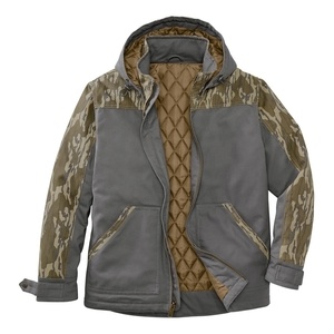 Veste de chasse en softshell camouflage d'hiver pour homme, personnalisée, pour la randonnée en plein air, imperméable, coupe-vent, respirante, anti-rétrécissement, 100% - Product Image 4