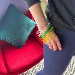 Pulseras y Brazaletes de Resina para Mujer, Nueva Colección, Joyería Estilo Ángel para Fiestas y Bodas, Alta Calidad - Product Image 6