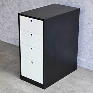 Armoire sur pied en bois de caoutchouc à 4 tiroirs 60x35x75cm Peinte TCN68049 pour utilisation dans le salon - Product Image 5