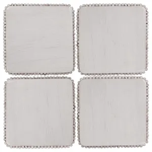 Ensemble de sous-verres en bois d'acacia de haute qualité dernière conception tapis et tampons en bois naturel pour décor de thé et de table - Product Image 6
