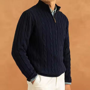 Suéter Clásico Casual de Invierno para Hombre Starlit Apparels, 100% Algodón, Secado Rápido, Transpirable, Corte Holgado, Antiencogimiento, Bordado - Product Image 1