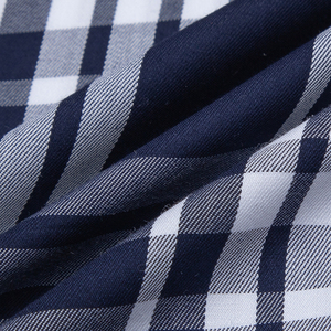 Chemise décontractée rayée pour homme Aristino, 50% bambou 50% polyester, non-tissé, teint en pièce, manches longues, 220g, délai d'échantillon de 7 jours - Product Image 5