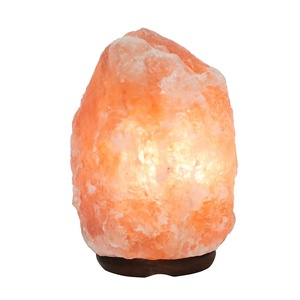 Cristal de sel rose de l'Himalaya 8-10kg poli, lampe naturelle style Feng Shui, thème Amour SE-1044 par Sian Enterprises - Product Image 1
