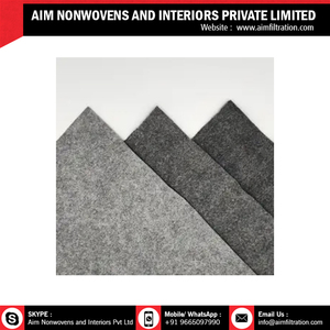 Feutre non-tissé de poinçon d'aiguille de polyester de style populaire de haute qualité du fournisseur indien - Product Image 2
